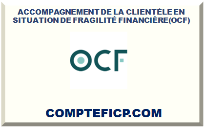 ACCOMPAGNEMENT DE LA CLIENTÈLE EN SITUATION DE FRAGILITÉ FINANCIÈRE(OCF) 2024